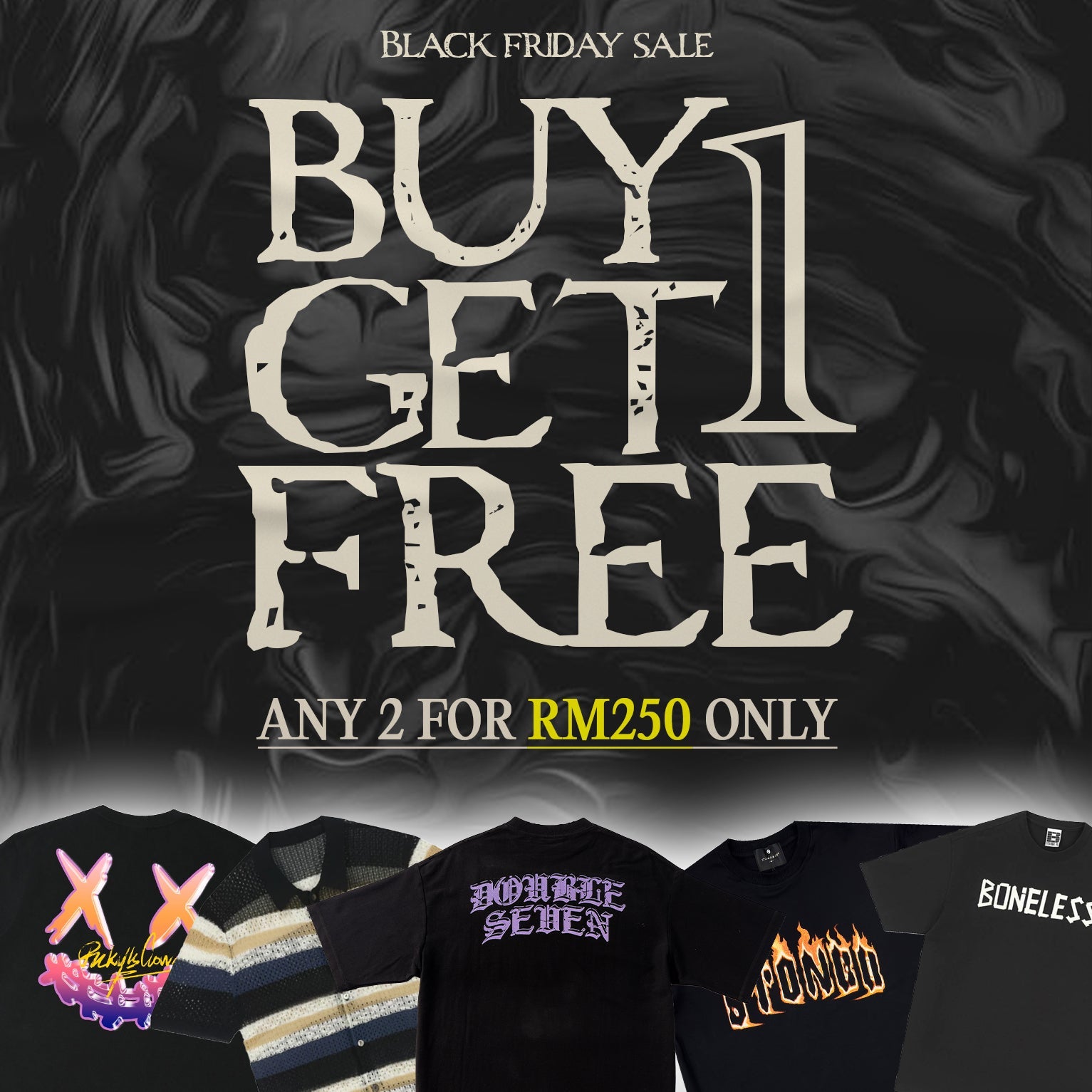 Black Friday Sale: Any 2 For RM250